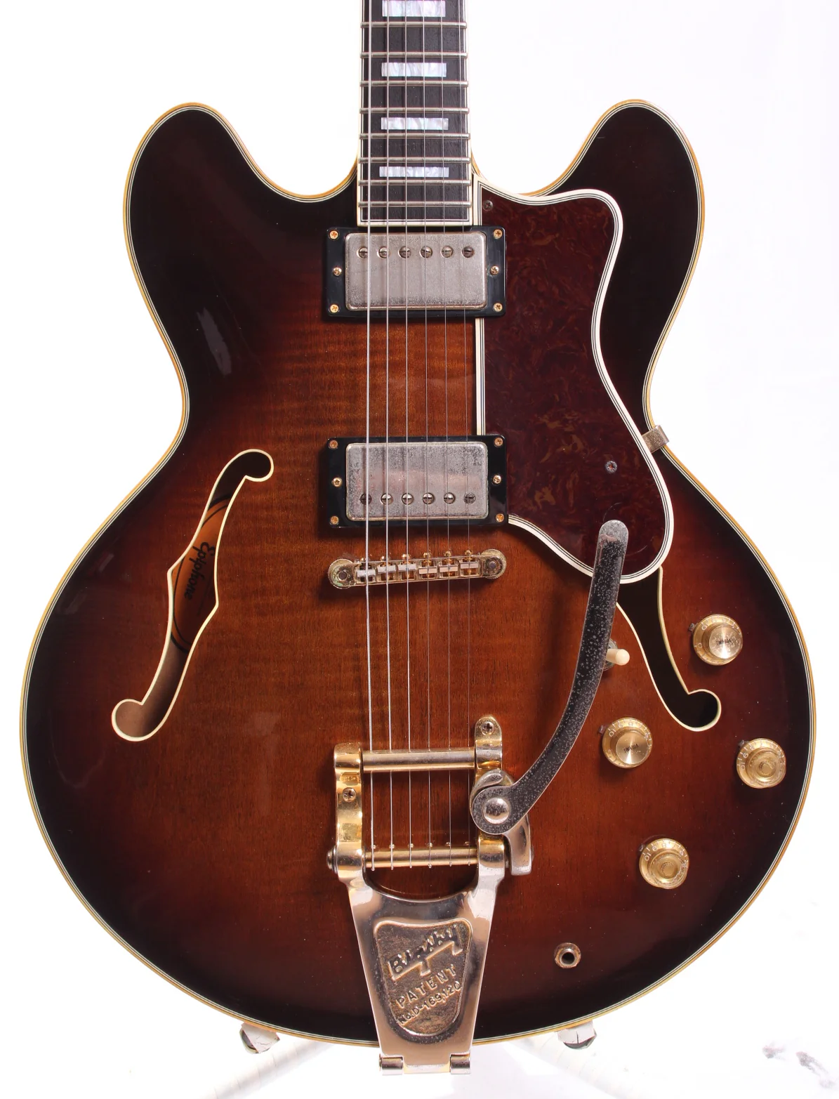 1991 Epiphone Sheraton vintage sunburst - Image 2