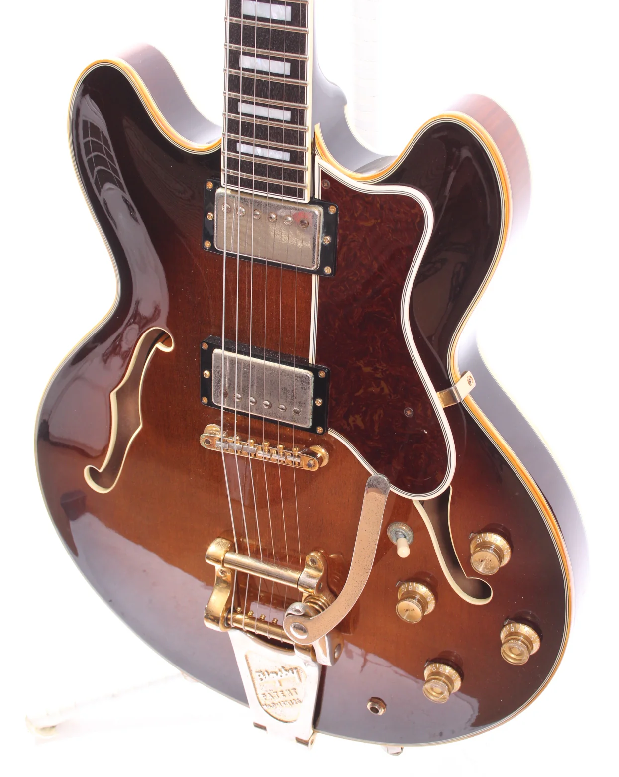 1991 Epiphone Sheraton vintage sunburst - Image 3
