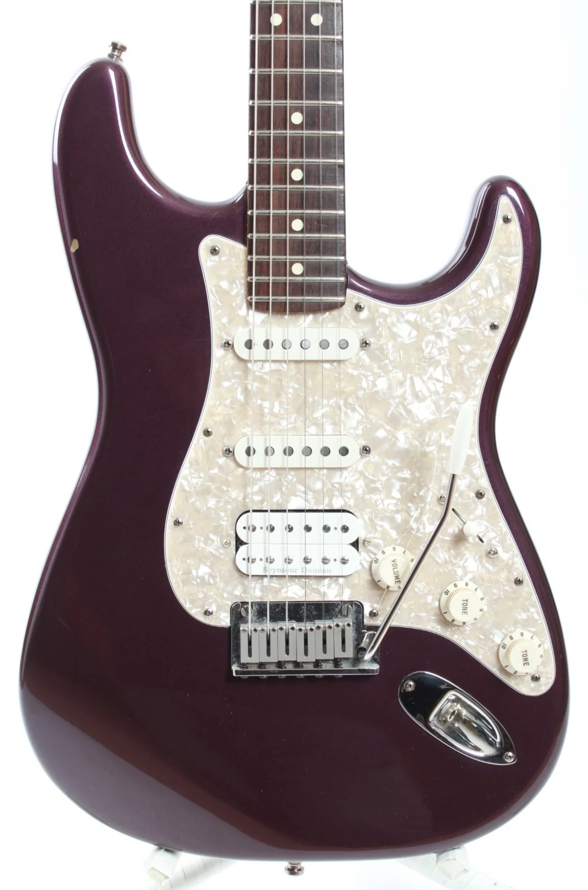 1991 Fender American Standard Stratocaster midnight purple - Image 2