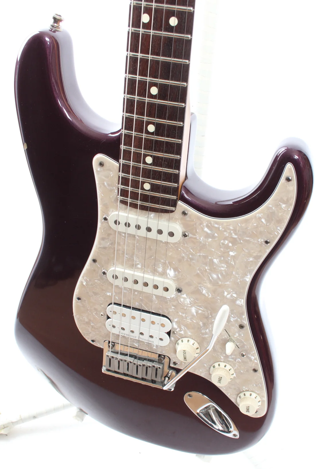 1991 Fender American Standard Stratocaster midnight purple - Image 3