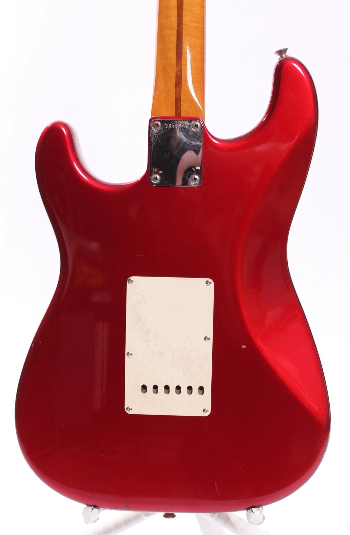 1991 Fender American Vintage 57 Reissue Stratocaster candy apple red - Image 7