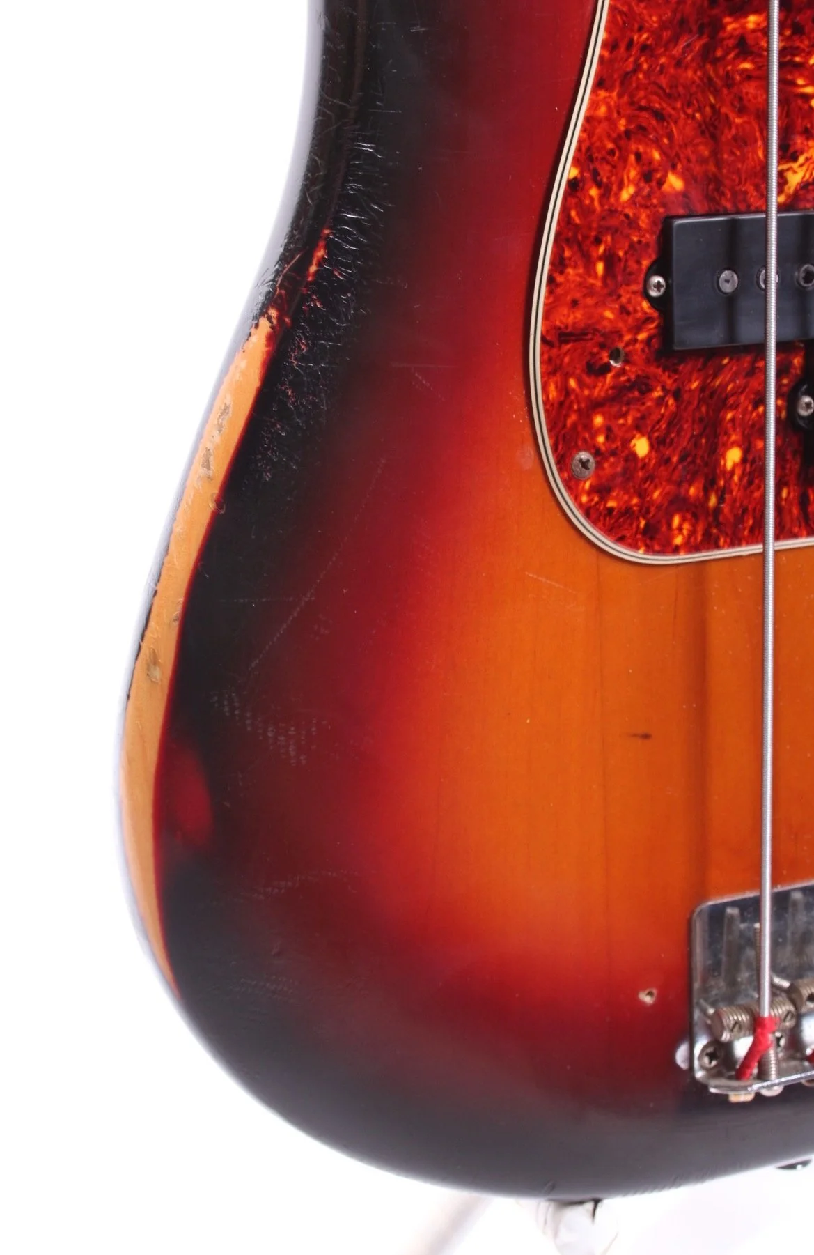 1991 Fender American Vintage 62 Reissue Precision Bass sunburst - Image 12