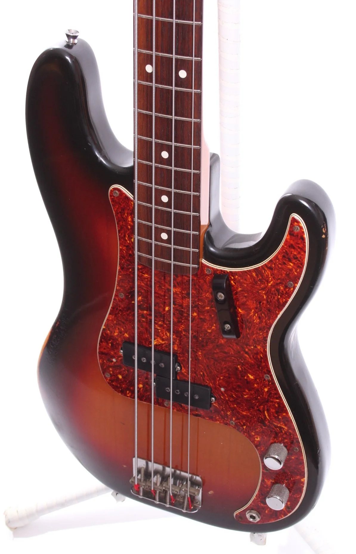 1991 Fender American Vintage 62 Reissue Precision Bass sunburst - Image 3