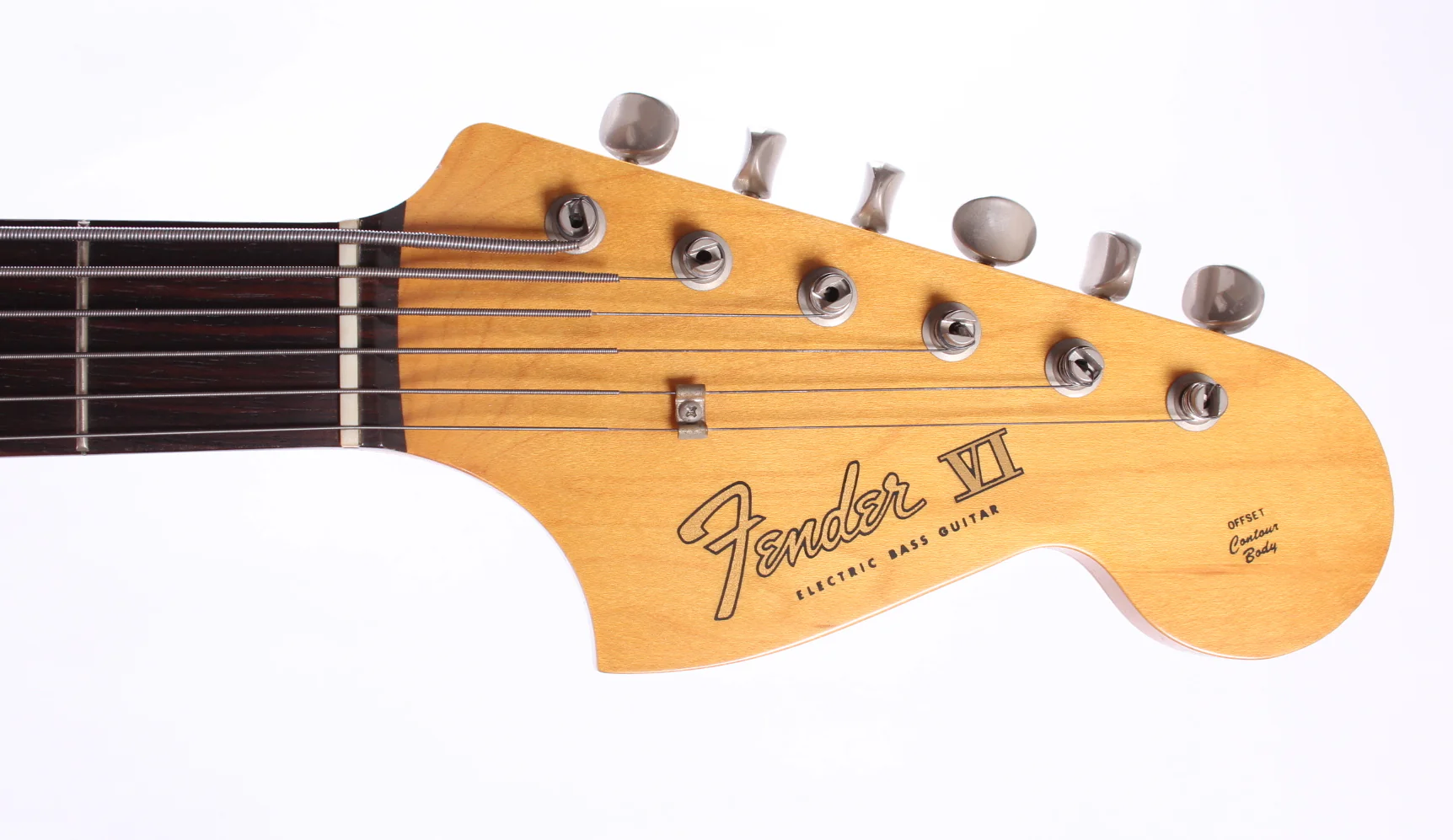1991 Fender Bass VI Custom Edition sunburst - Image 5