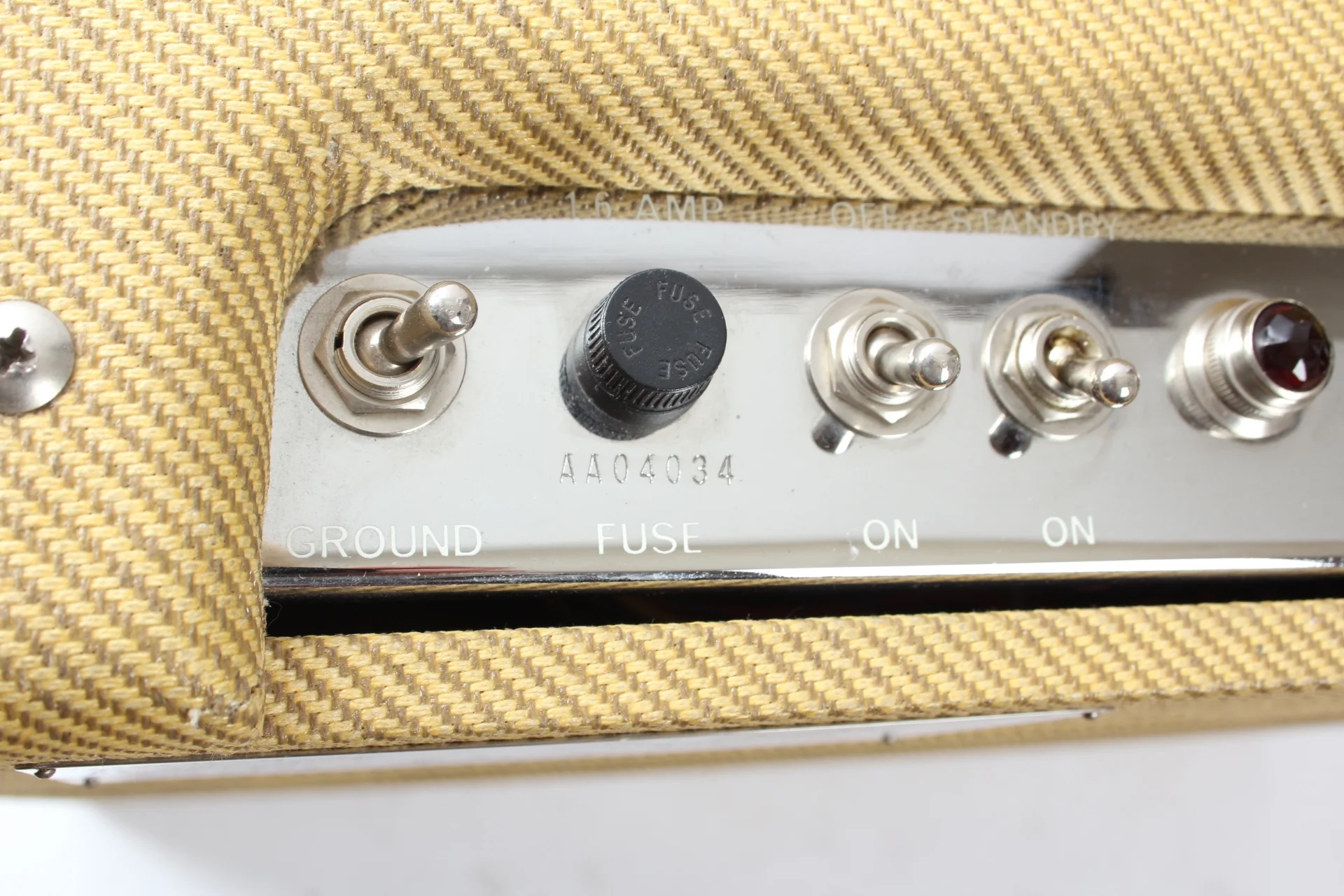 1991 Fender Bassman 59 Reissue 4x10 tweed - Image 9