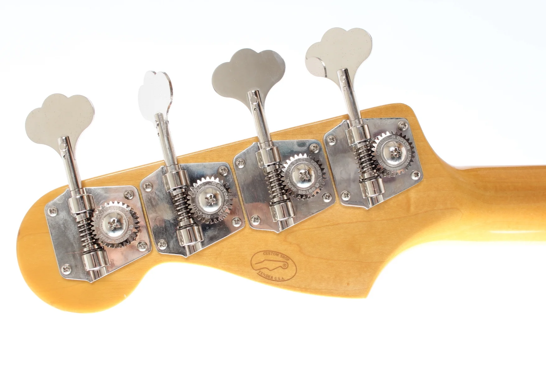 1991 Fender Custom Shop Precision Bass 62 Reissue Yamano white burst - Image 10