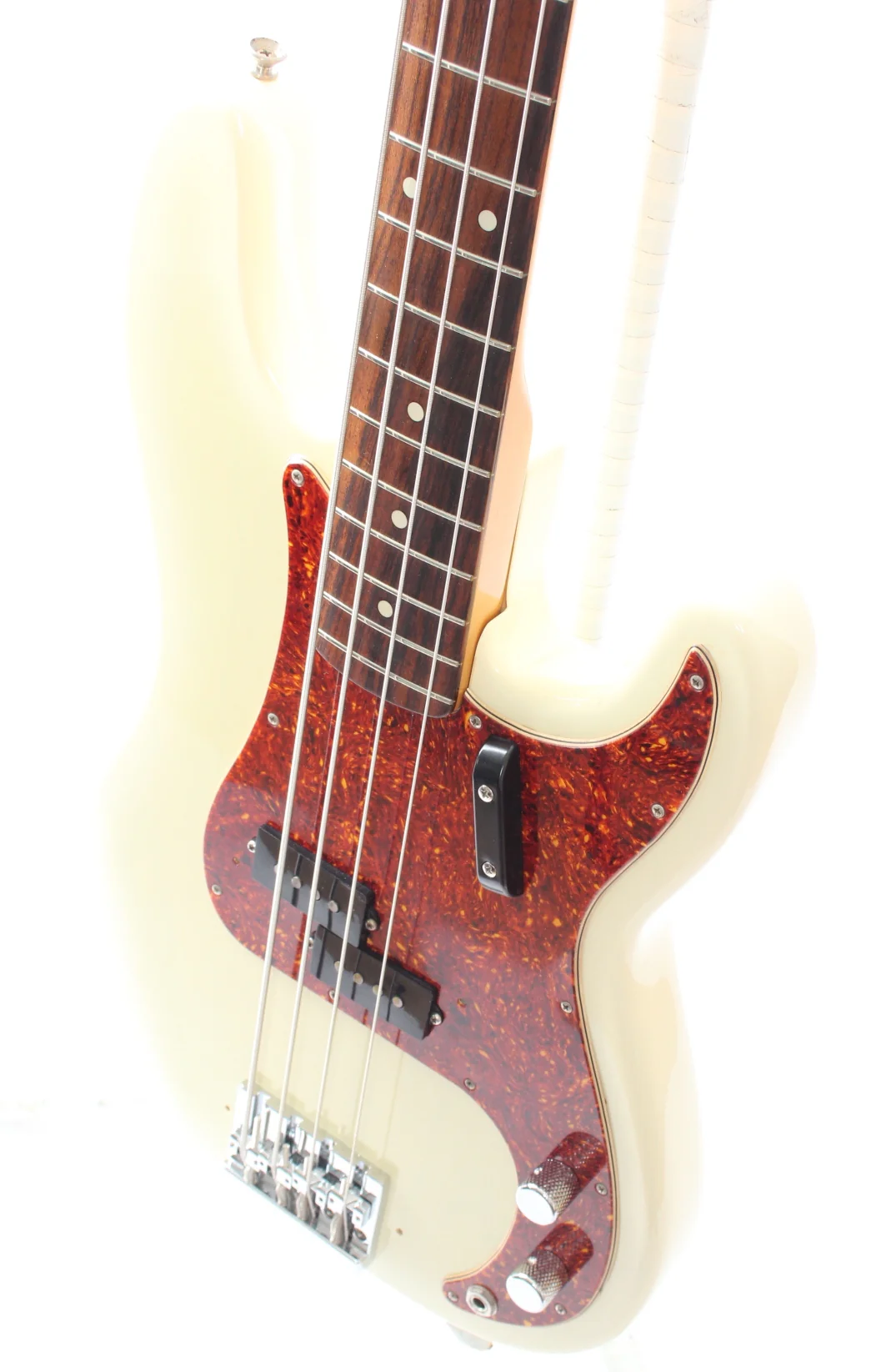 1991 Fender Custom Shop Precision Bass 62 Reissue Yamano white burst - Image 3