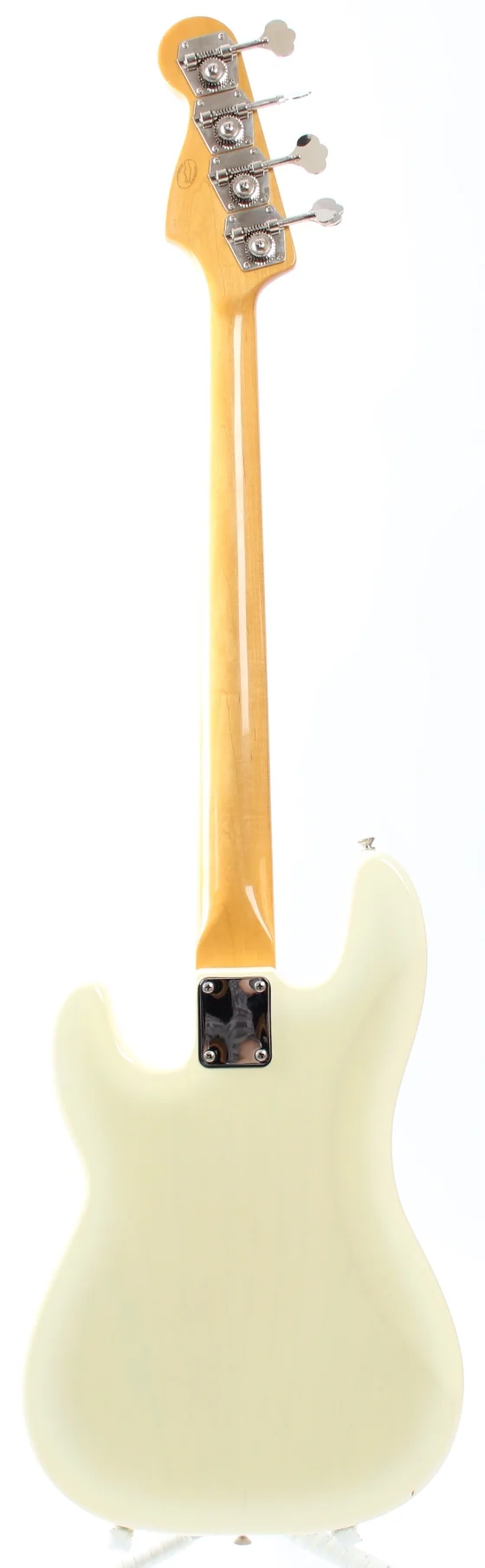 1991 Fender Custom Shop Precision Bass 62 Reissue Yamano white burst - Image 6