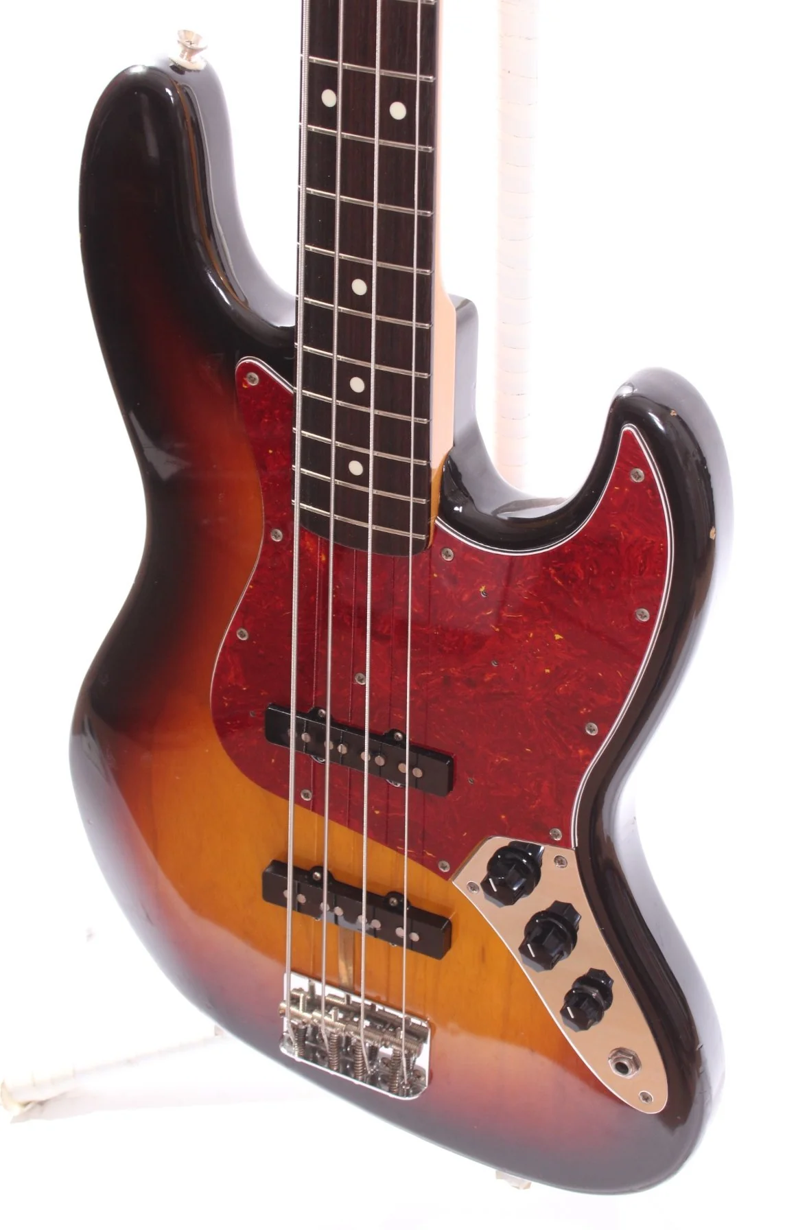 1991 Fender Jazz Bass 62 Reissue Extrad sunburst - Image 3