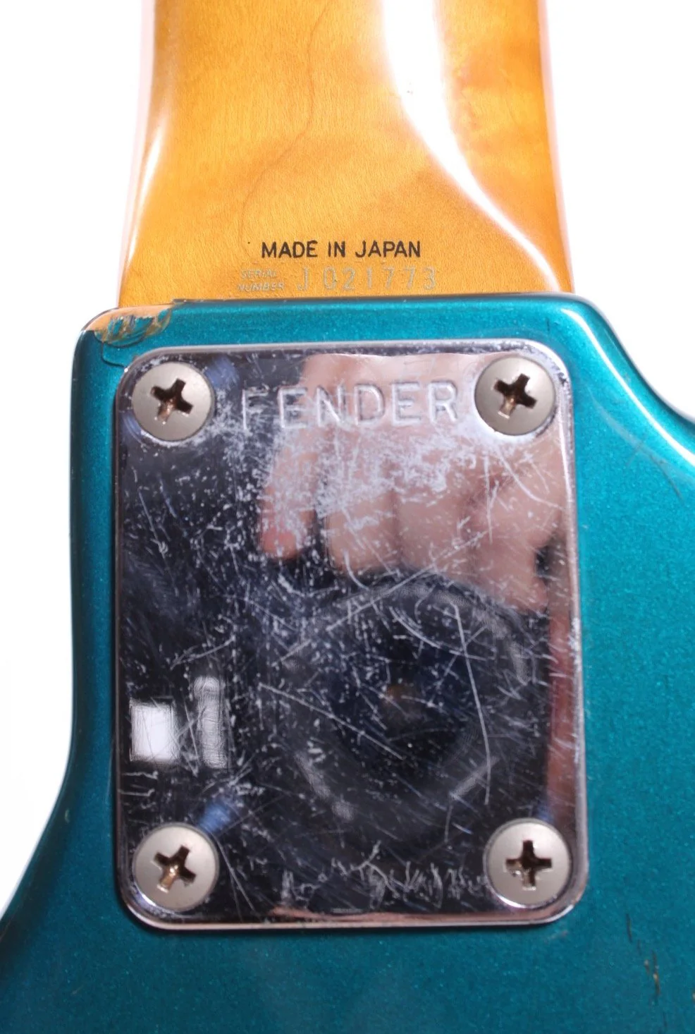 1991 Fender Jazz Bass 62 Reissue lake placid blue - Image 11