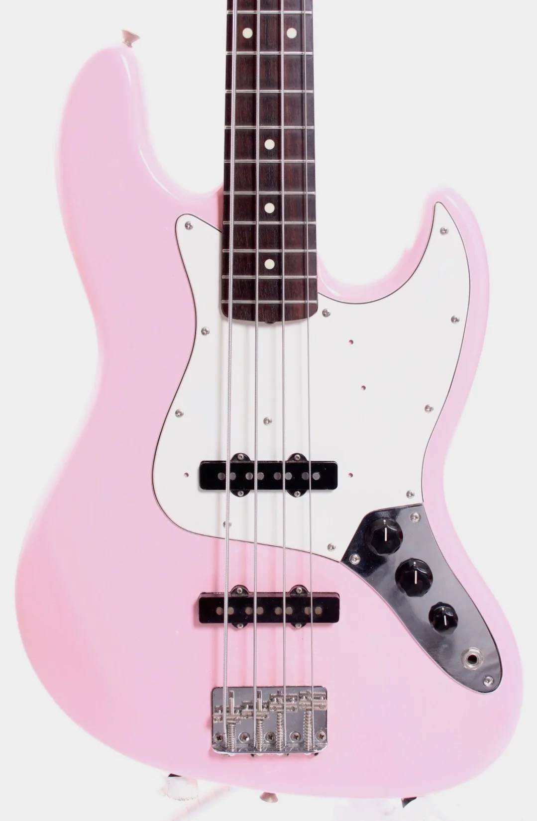1991 Fender Jazz Bass 62 Reissue shell pink - Image 2