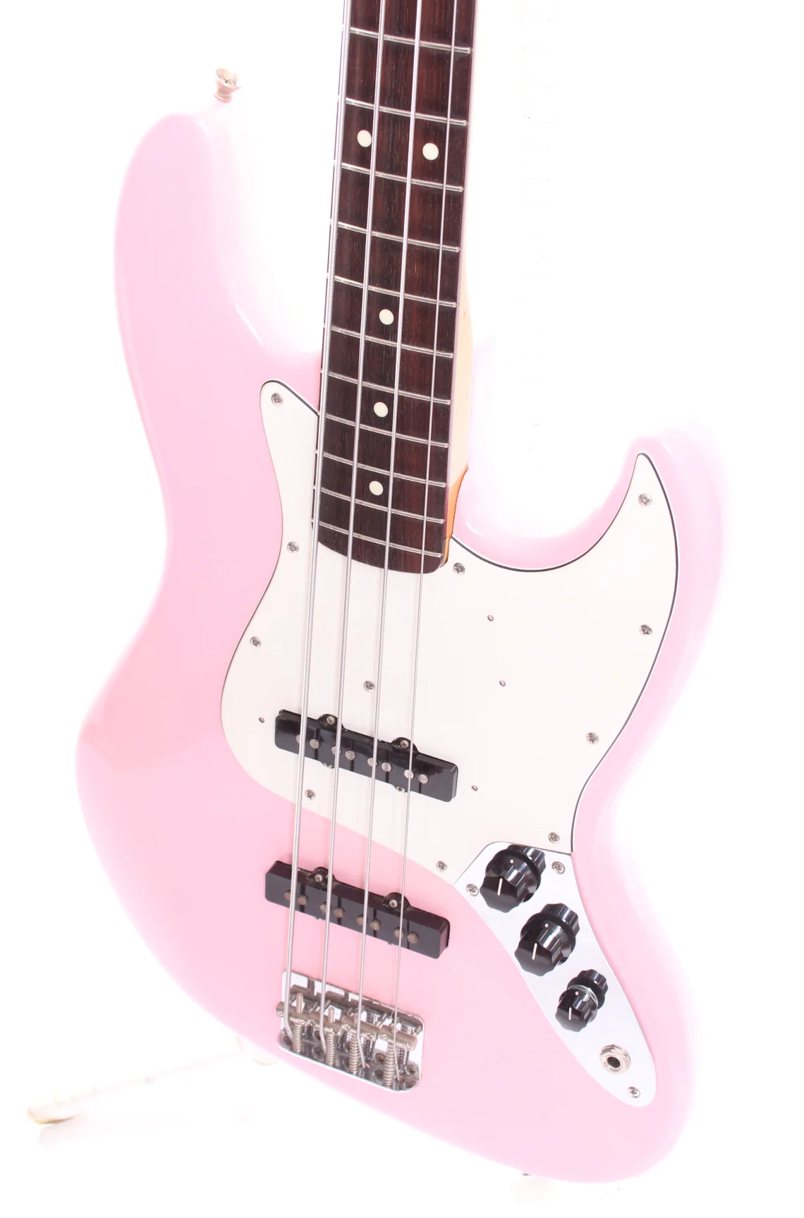 1991 Fender Jazz Bass 62 Reissue shell pink - Image 3