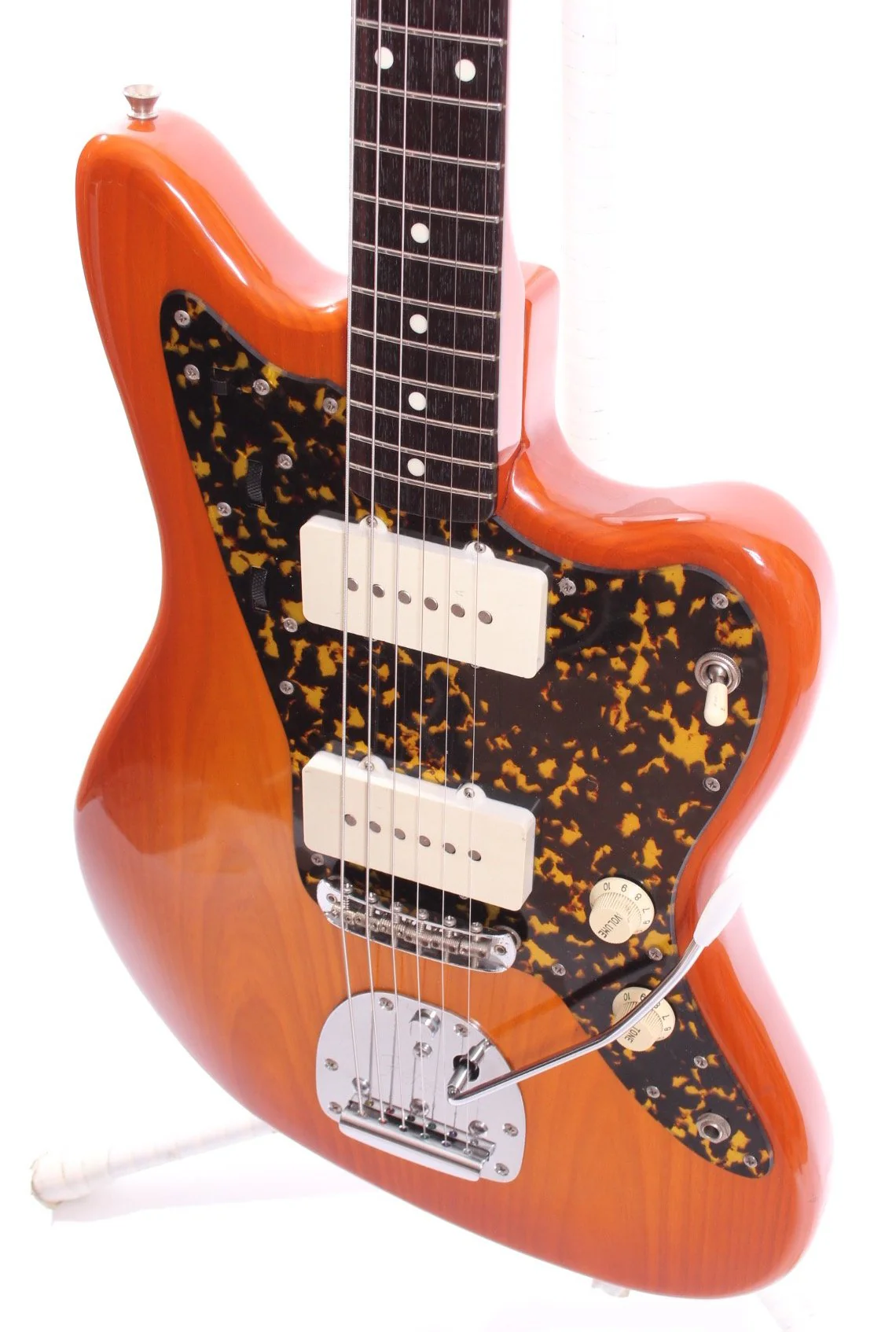 1991 Fender Jazzmaster 62 Reissue custom order orange burst - Image 3