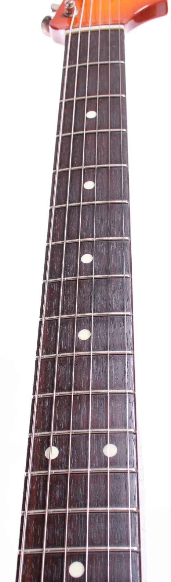 1991 Fender Jazzmaster 62 Reissue custom order orange burst - Image 4