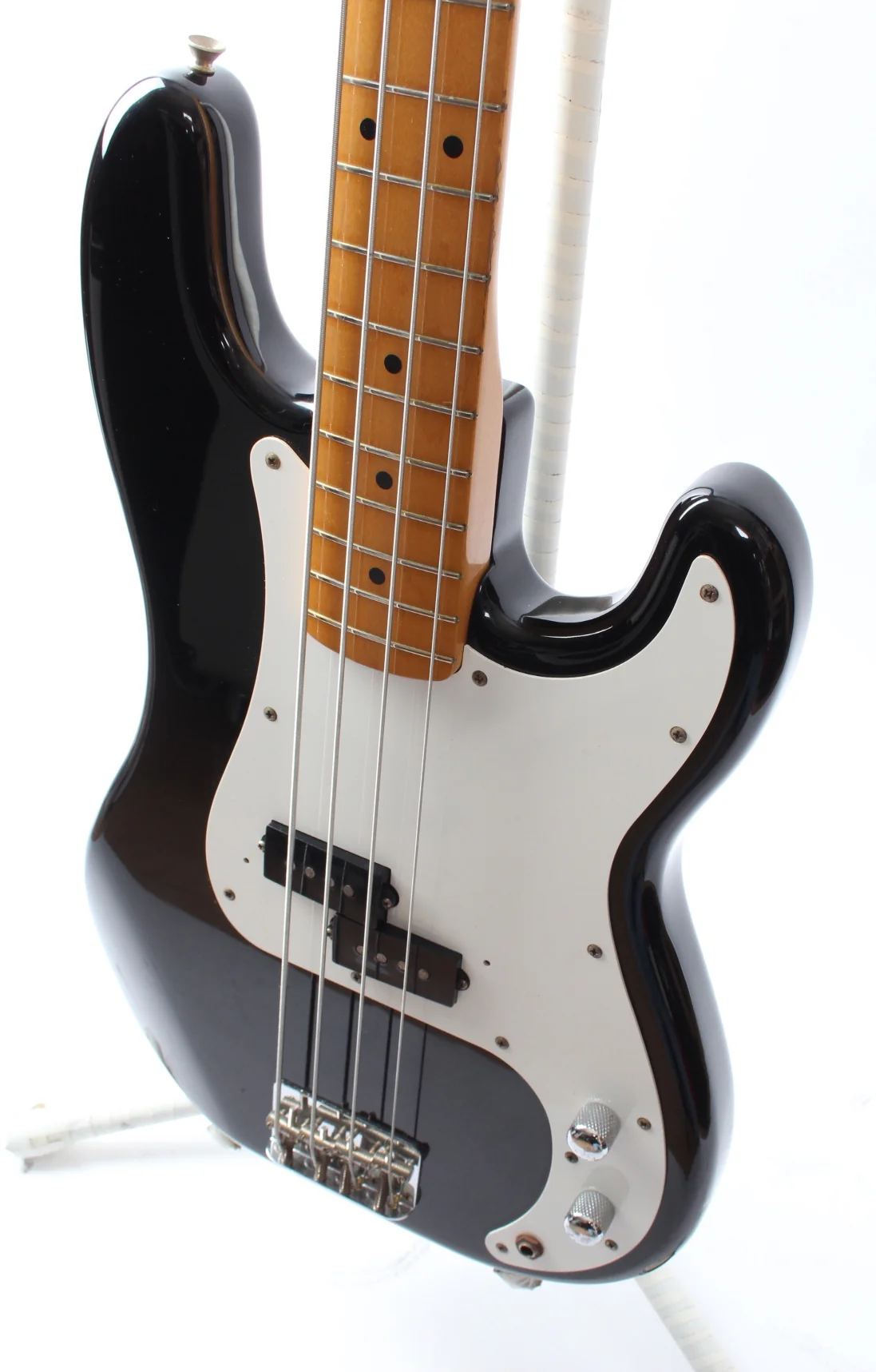 1991 Fender Precision Bass 57 Reissue black - Image 3