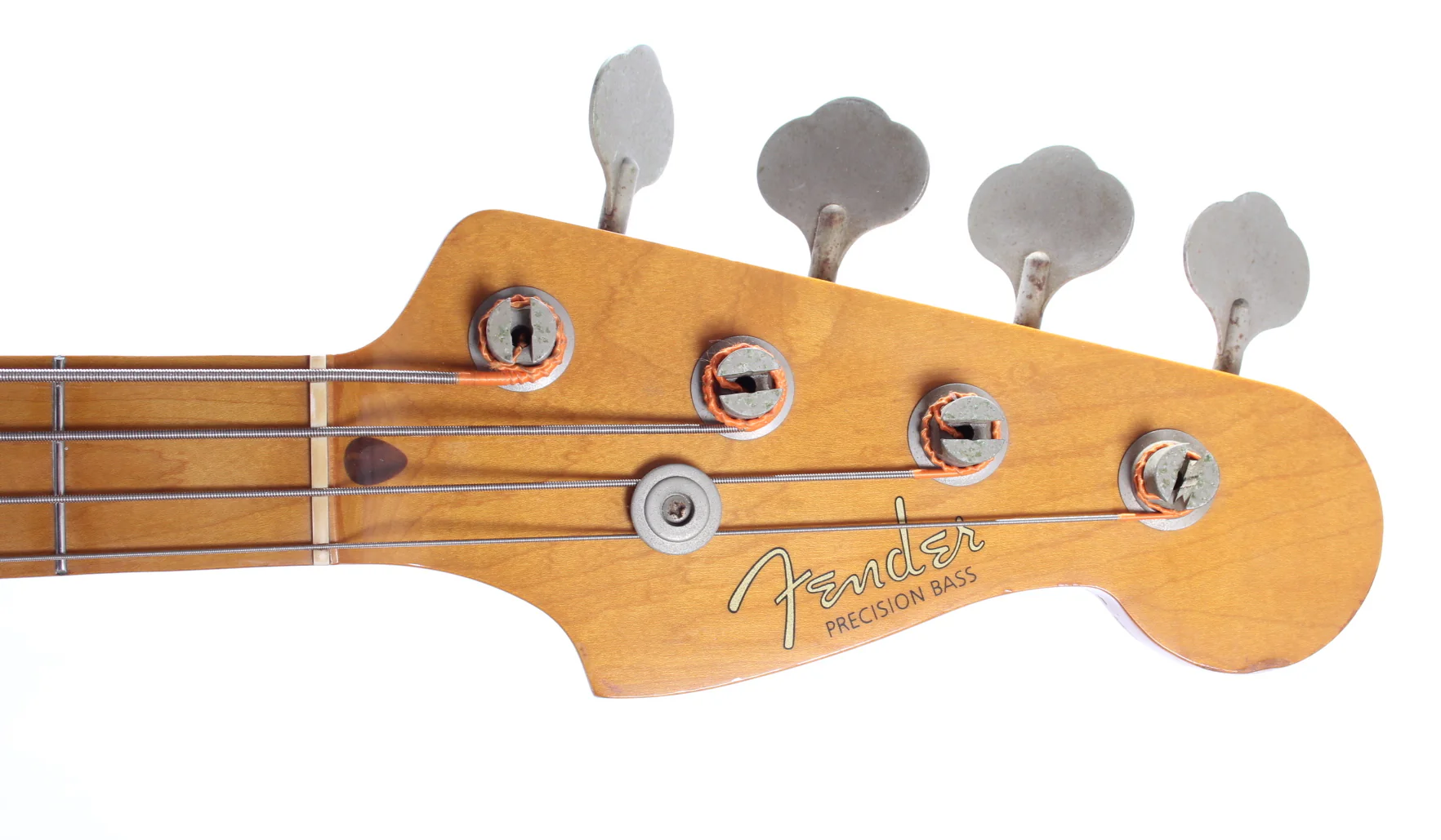 1991 Fender Precision Bass 57 Reissue candy apple red - Image 5