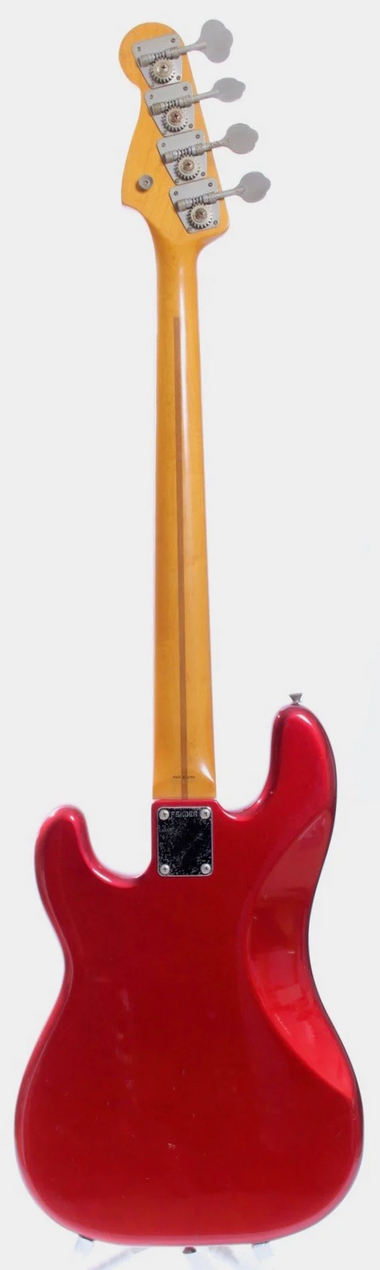 1991 Fender Precision Bass 57 Reissue candy apple red - Image 6