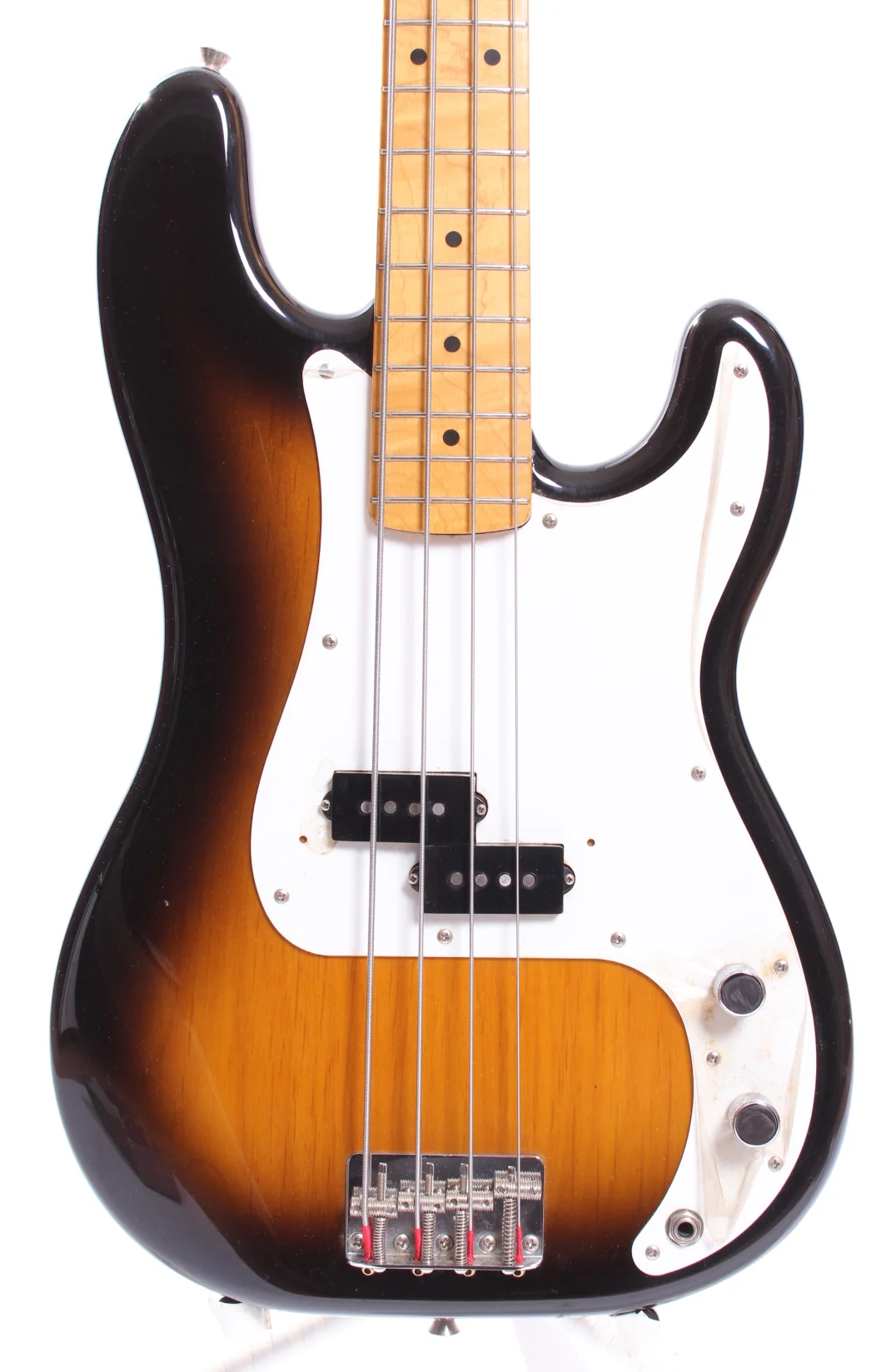 1991 Fender Precision Bass 57 Reissue sunburst - Image 2