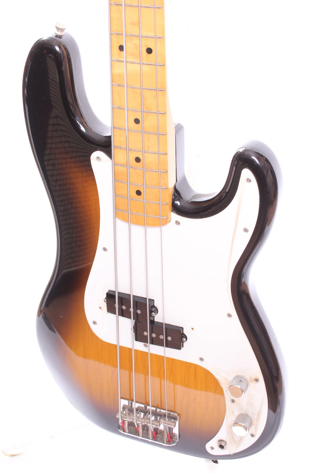 1991 Fender Precision Bass 57 Reissue sunburst - Image 3