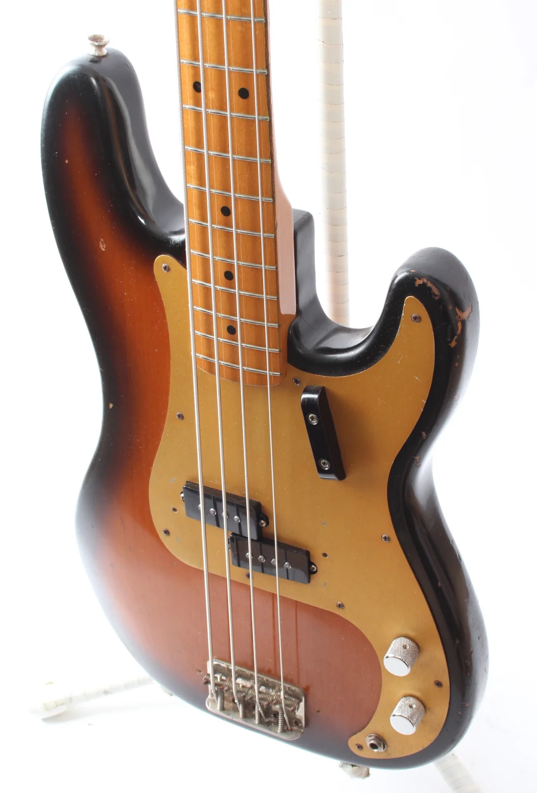 1991 Fender Precision Bass American Vintage 57 Reissue sunburst - Image 3