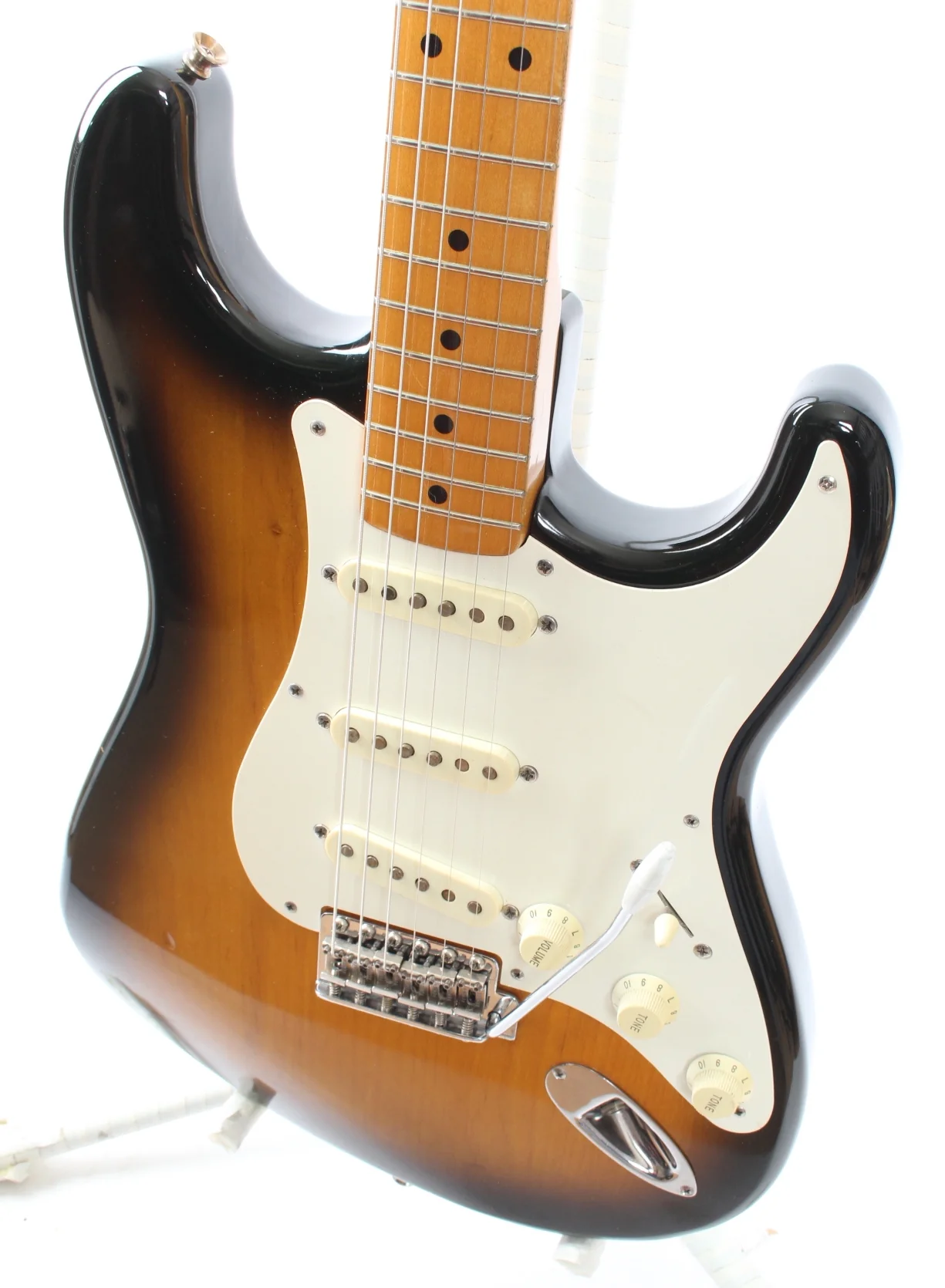 1991 Fender Stratocaster 54 / 57 Reissue sunburst - Image 3