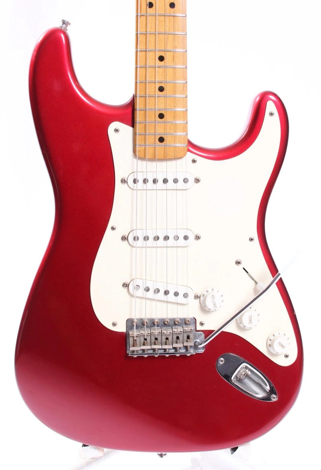 1991 Fender Stratocaster American Vintage 57 Reissue candy apple red - Image 2