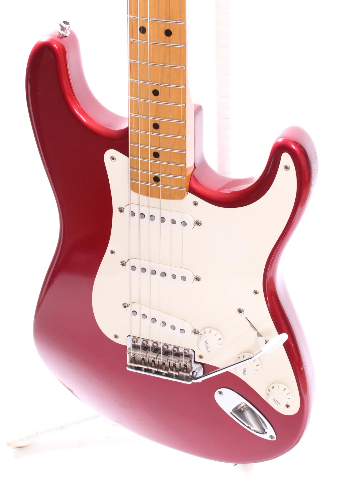 1991 Fender Stratocaster American Vintage 57 Reissue candy apple red - Image 3