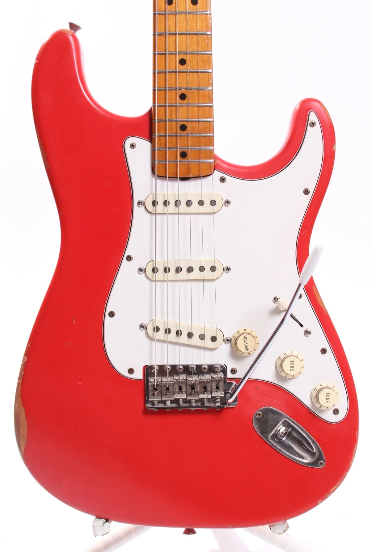 1991 Fender Stratocaster American Vintage 57 Reissue fiesta red - Image 2