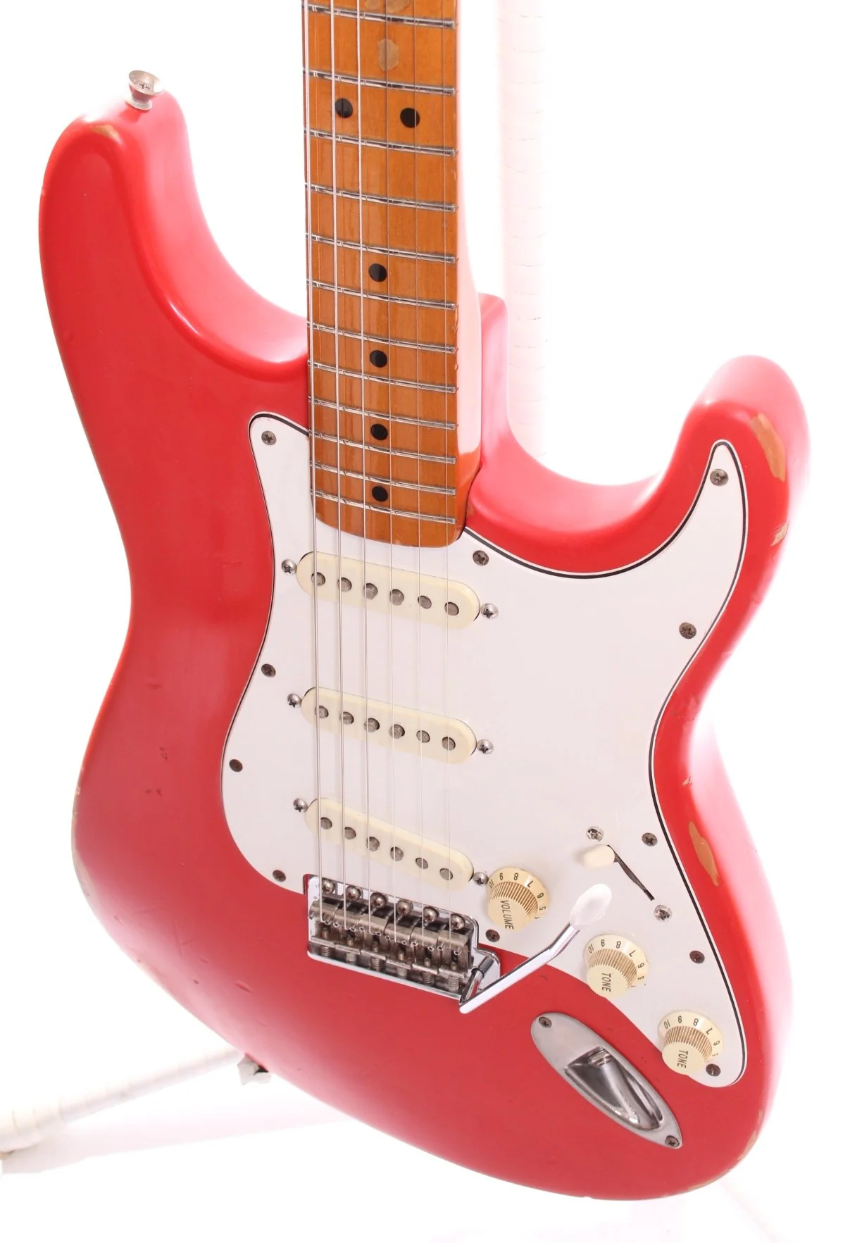 1991 Fender Stratocaster American Vintage 57 Reissue fiesta red - Image 3