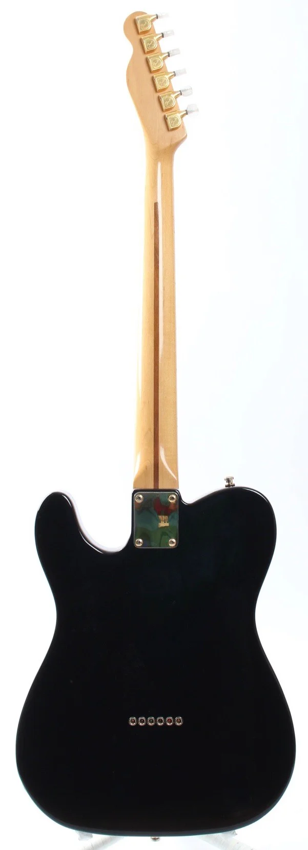 1991 Fender Telecaster James Burton gold paisley on black - Image 6