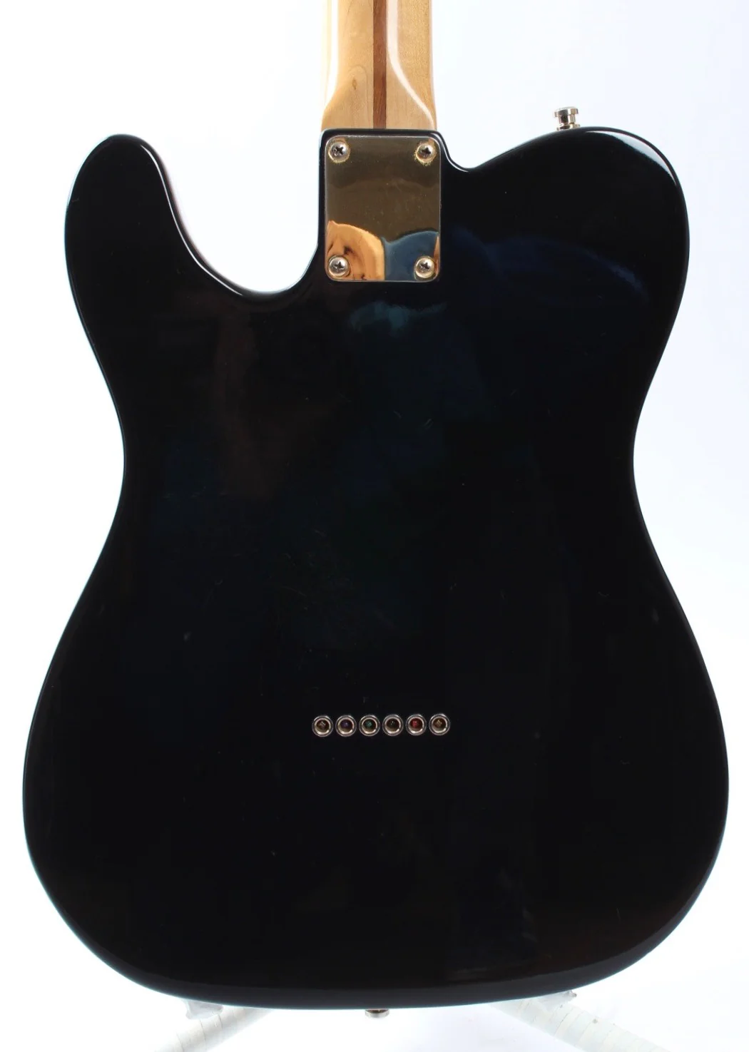 1991 Fender Telecaster James Burton gold paisley on black - Image 7