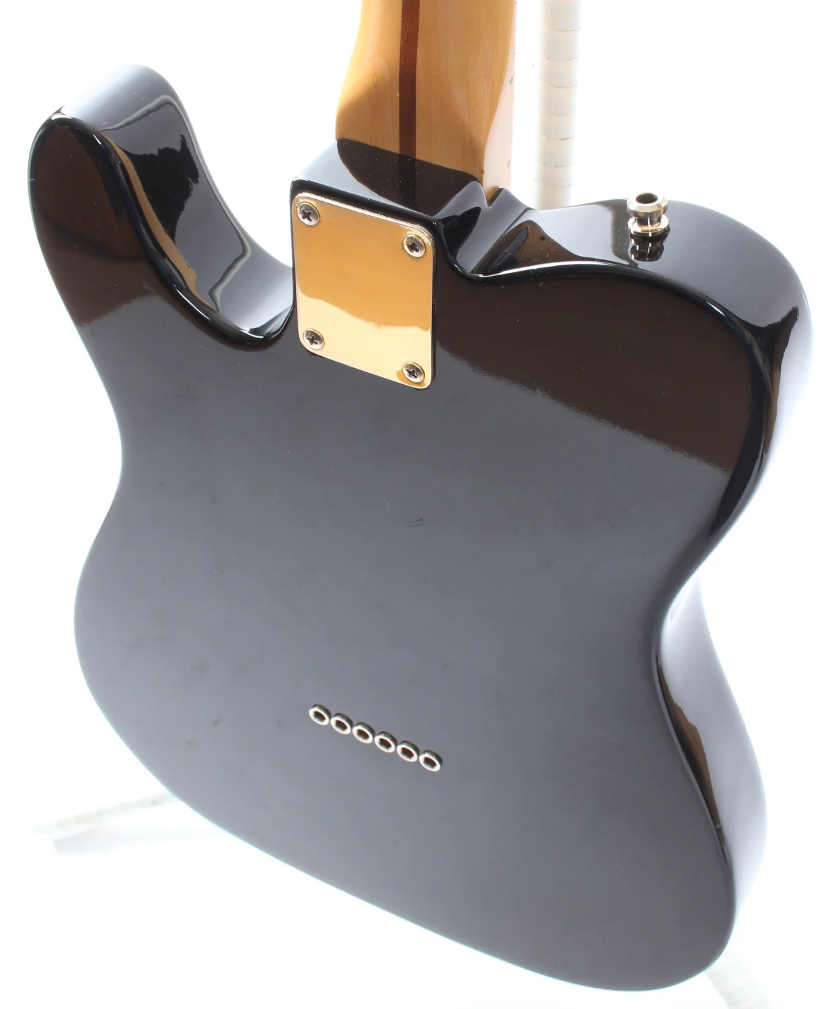 1991 Fender Telecaster James Burton gold paisley on black - Image 8