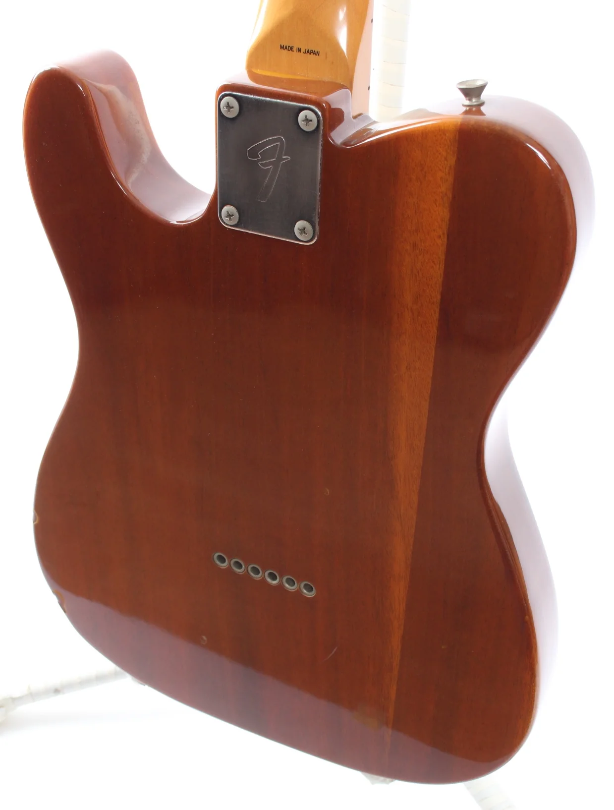 1991 Fender Telecaster Thinline 69 Reissue natural mahogany - Image 8