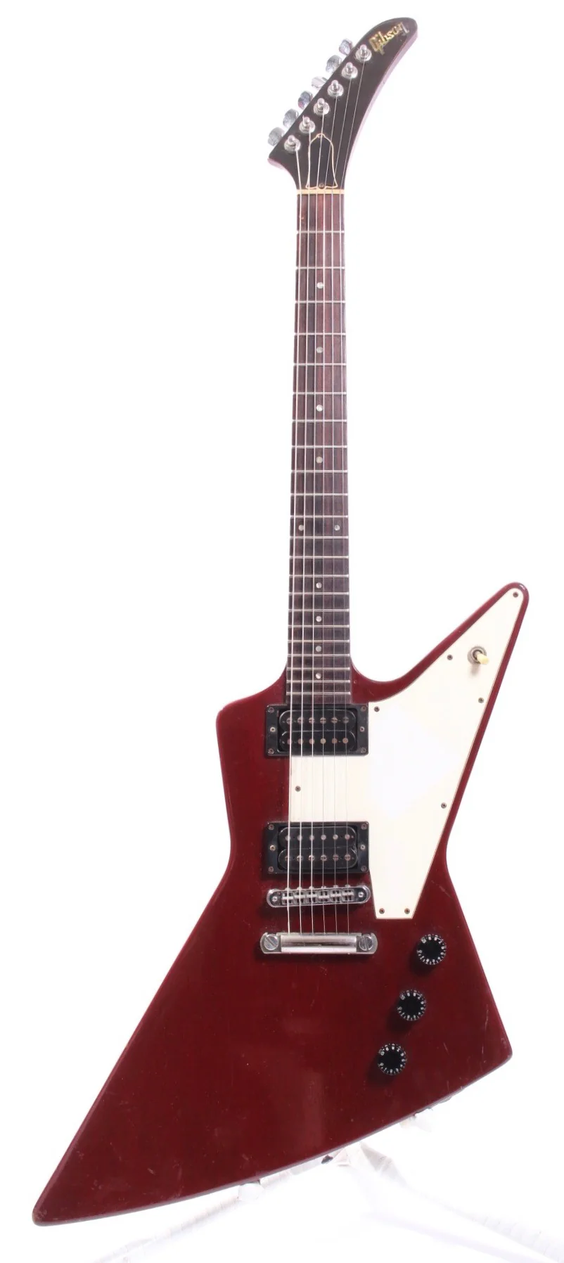 1991 Gibson Explorer Reissue cherry red