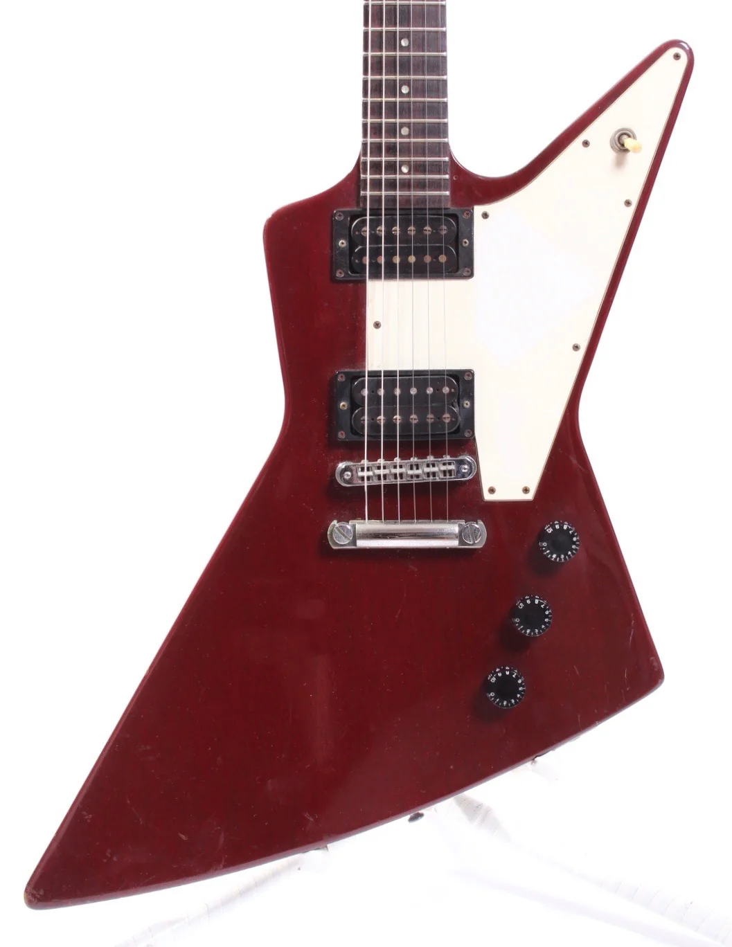1991 Gibson Explorer Reissue cherry red - Image 2