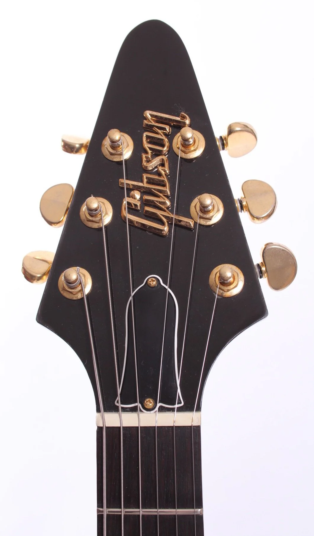 1991 Gibson Explorer Custom Shop Flying V headstock ebony - Image 5