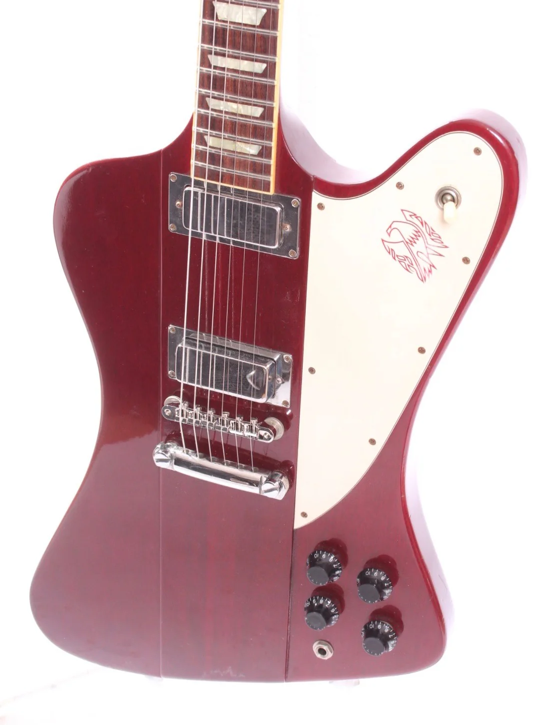 1991 Gibson Firebird V cherry red - Image 3
