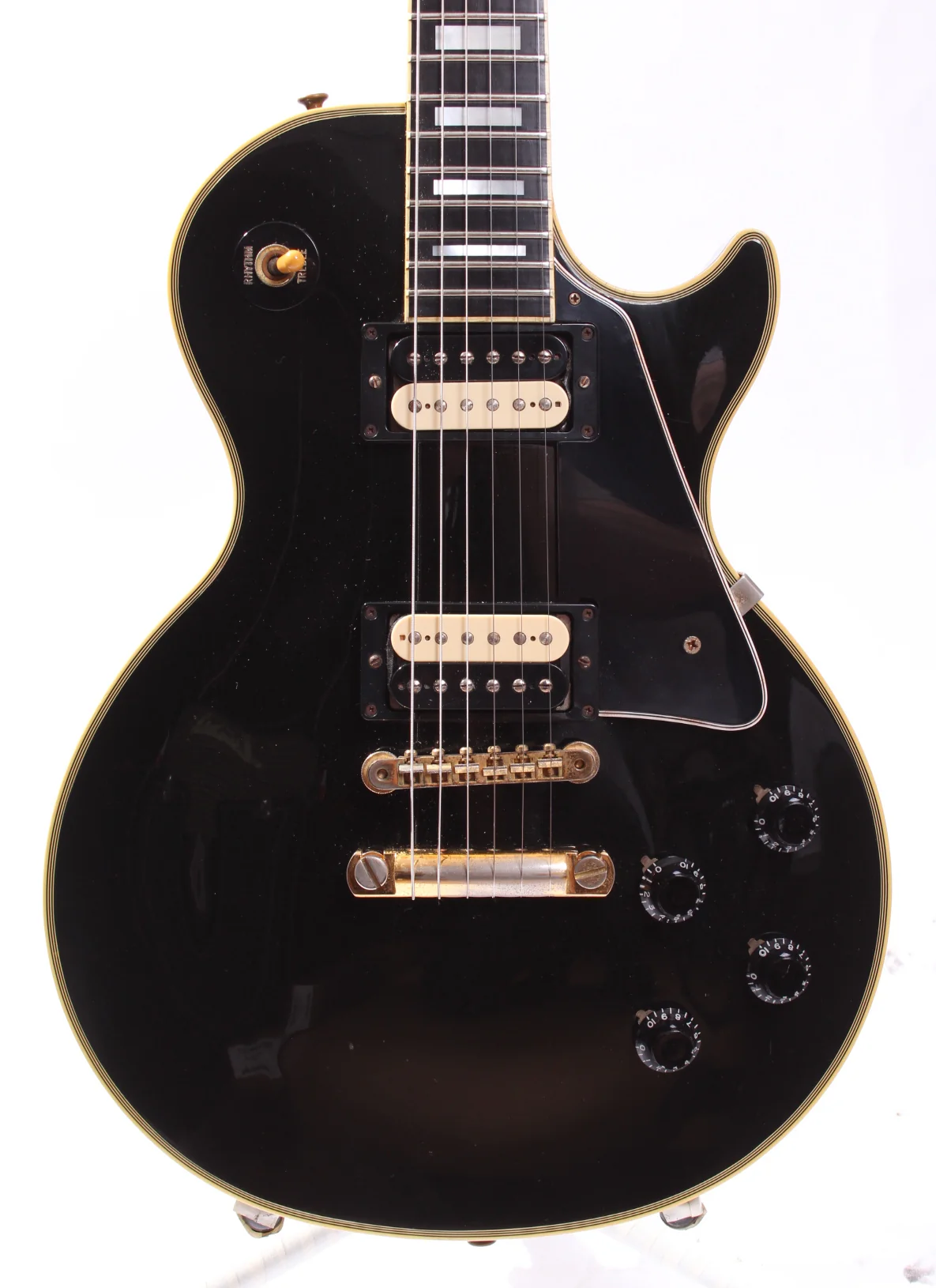 1991 Gibson Les Paul Custom '57 Pre-Historic Reissue ebony - Image 2