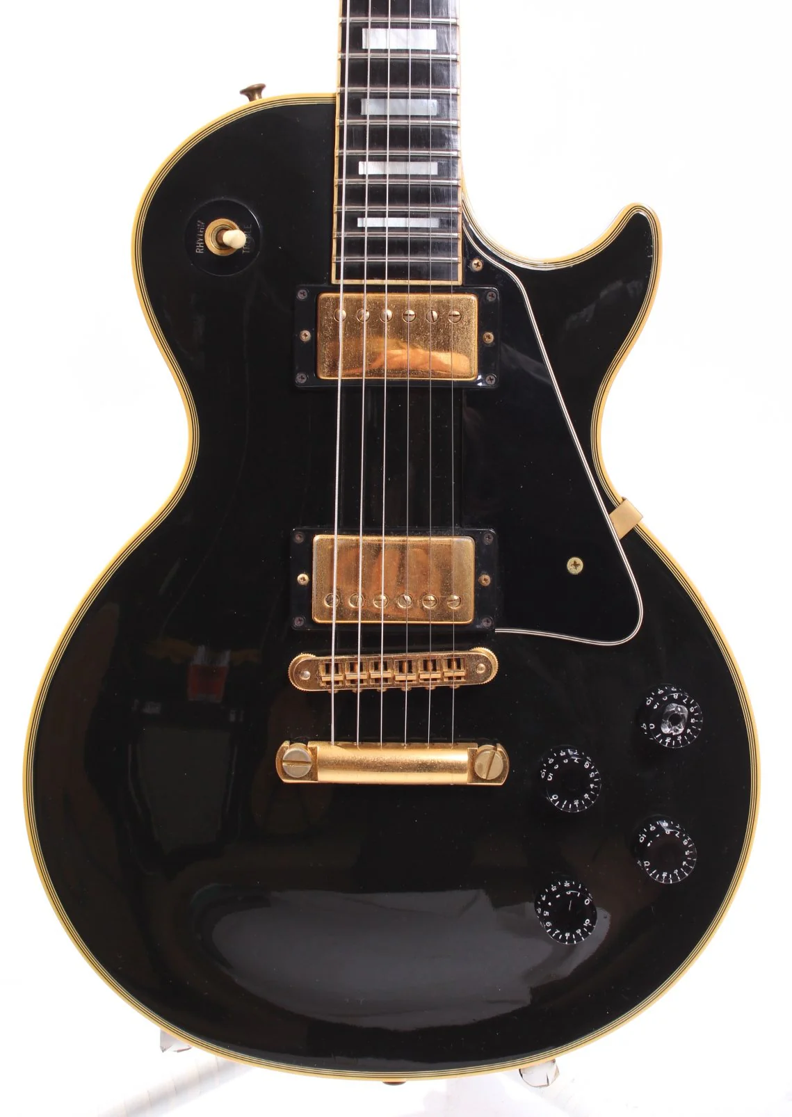 1991 Gibson Les Paul Custom ebony - Image 2