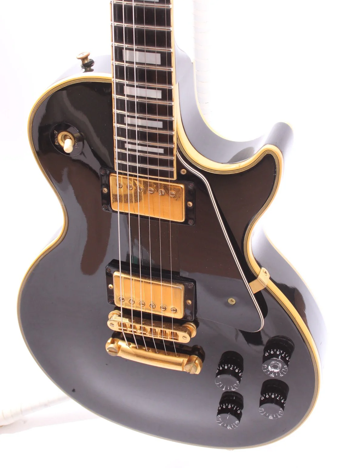 1991 Gibson Les Paul Custom ebony - Image 3