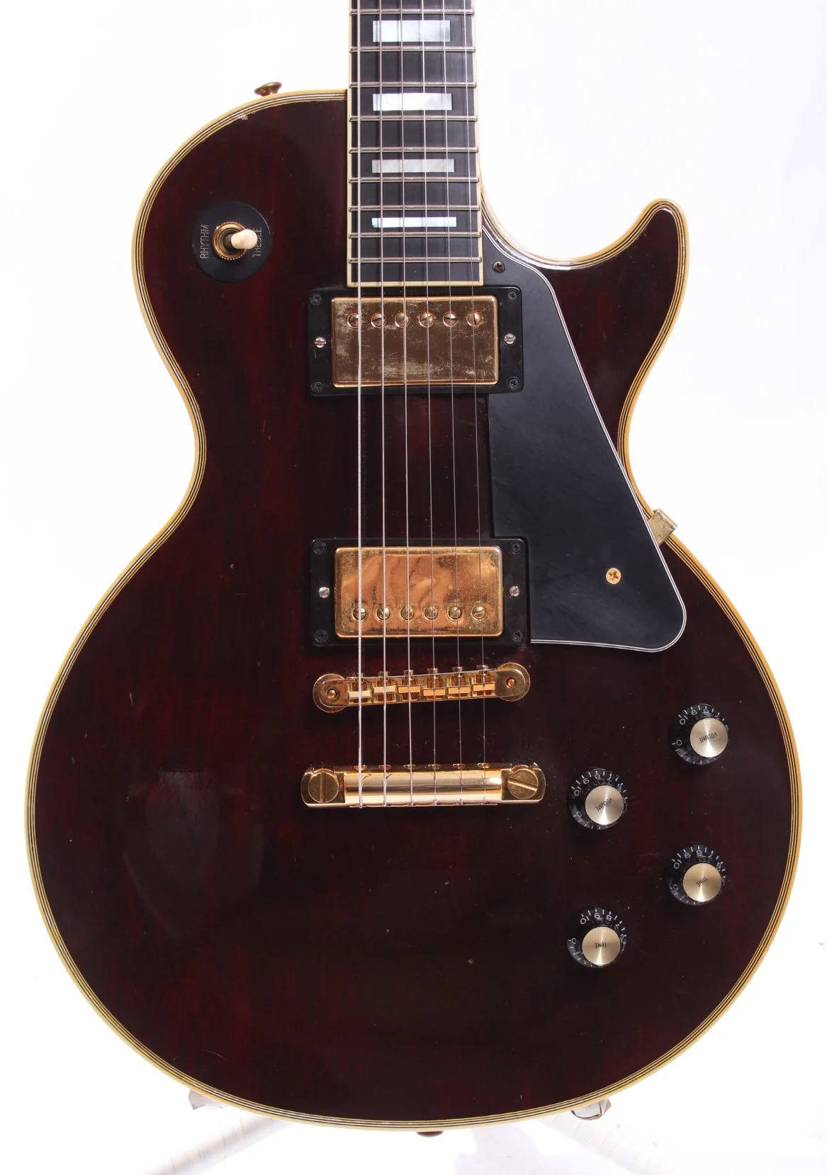 1991 Gibson Les Paul Custom wine red - Image 2