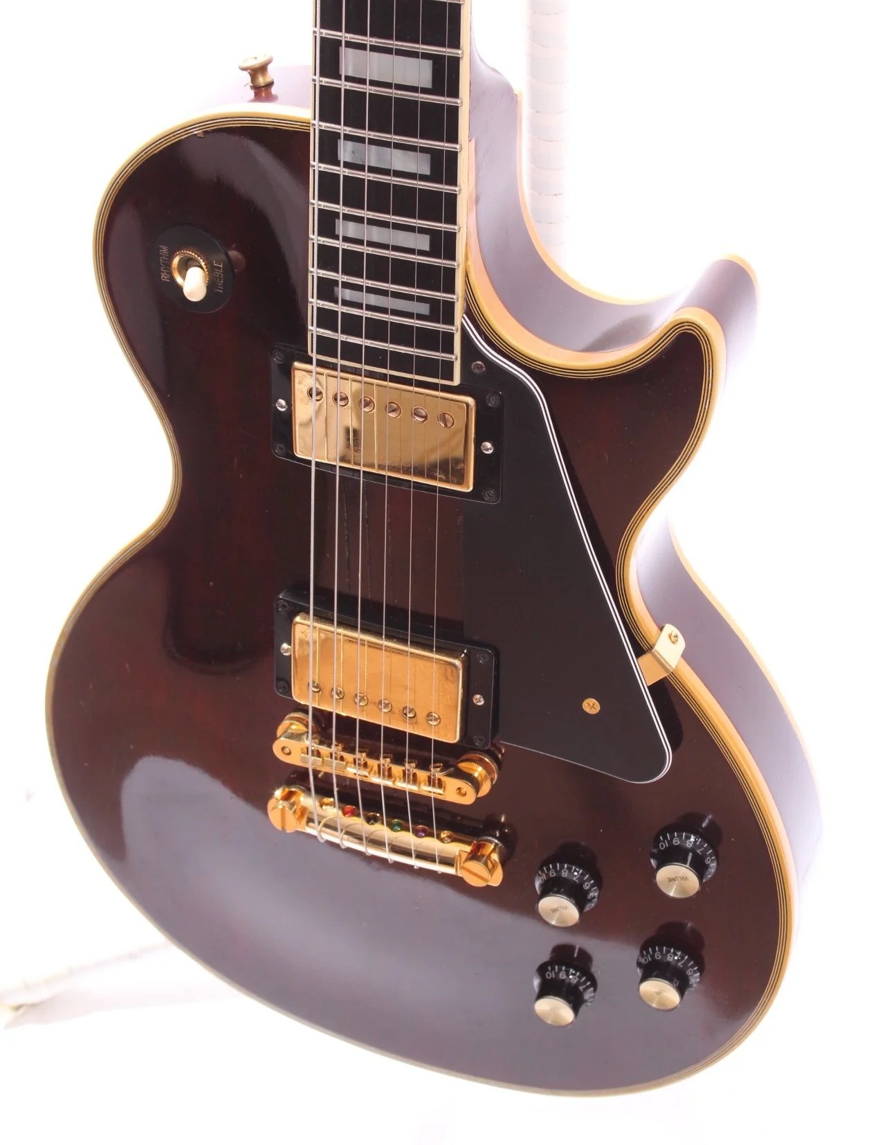 1991 Gibson Les Paul Custom wine red - Image 3