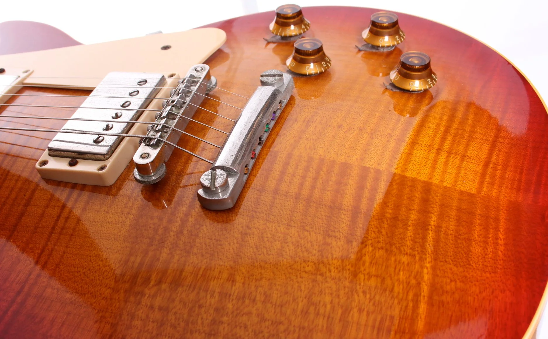 1991 Gibson Les Paul Flametop Reissue Yamano heritage cherry sunburst - Image 11