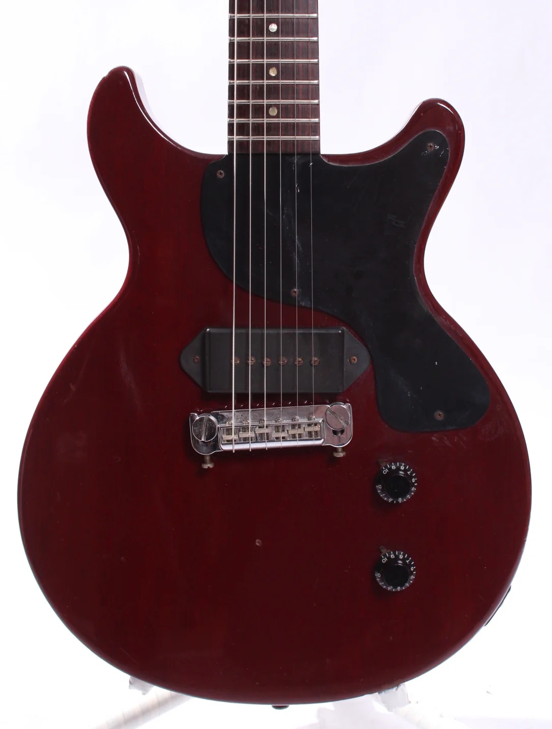 1991 Gibson Les Paul Junior DC Custom Shop Edition cherry red - Image 2