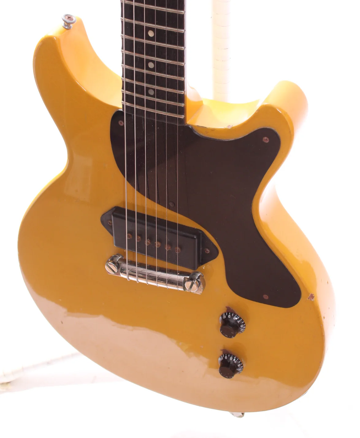 1991 Gibson Les Paul Junior DC tv yellow - Image 3