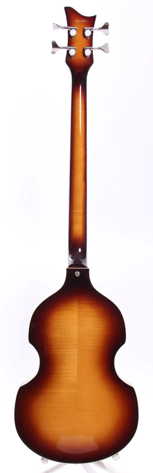 1991 Greco Hofner Violin Bass sunburst - Image 4