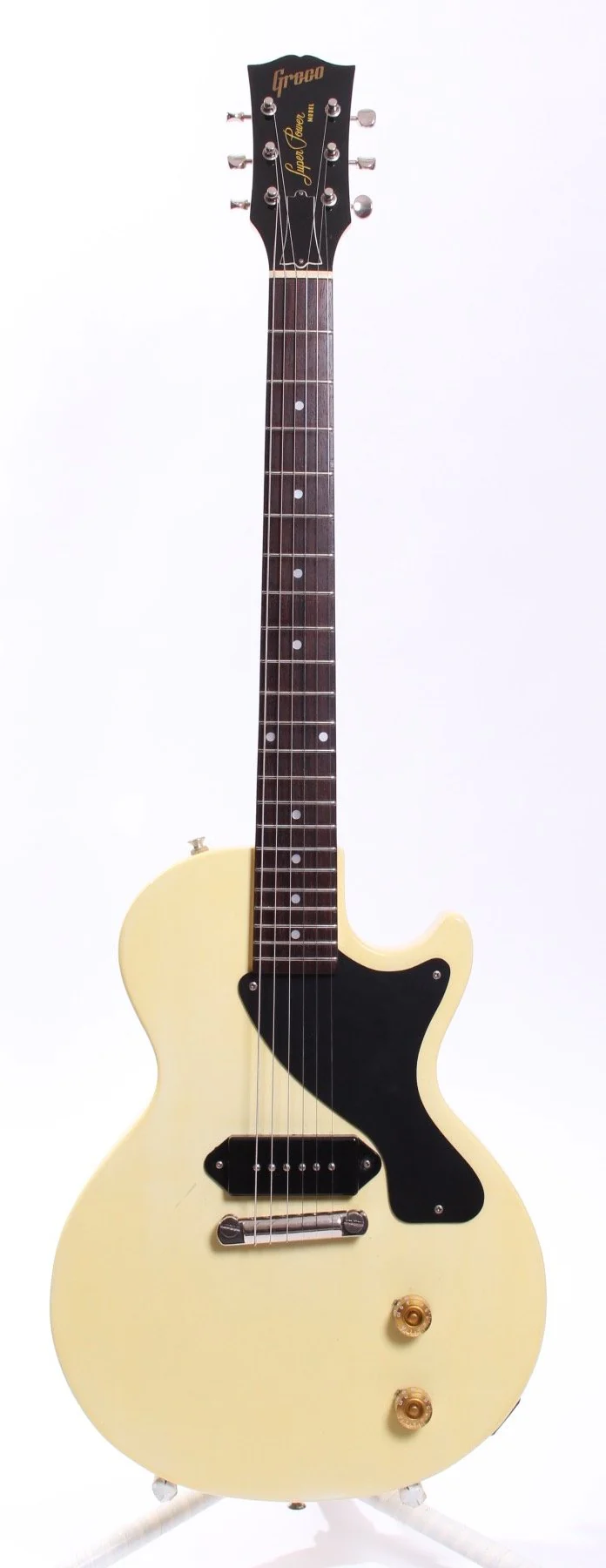 1991 Greco Super Power Les Paul Junior tv yellow