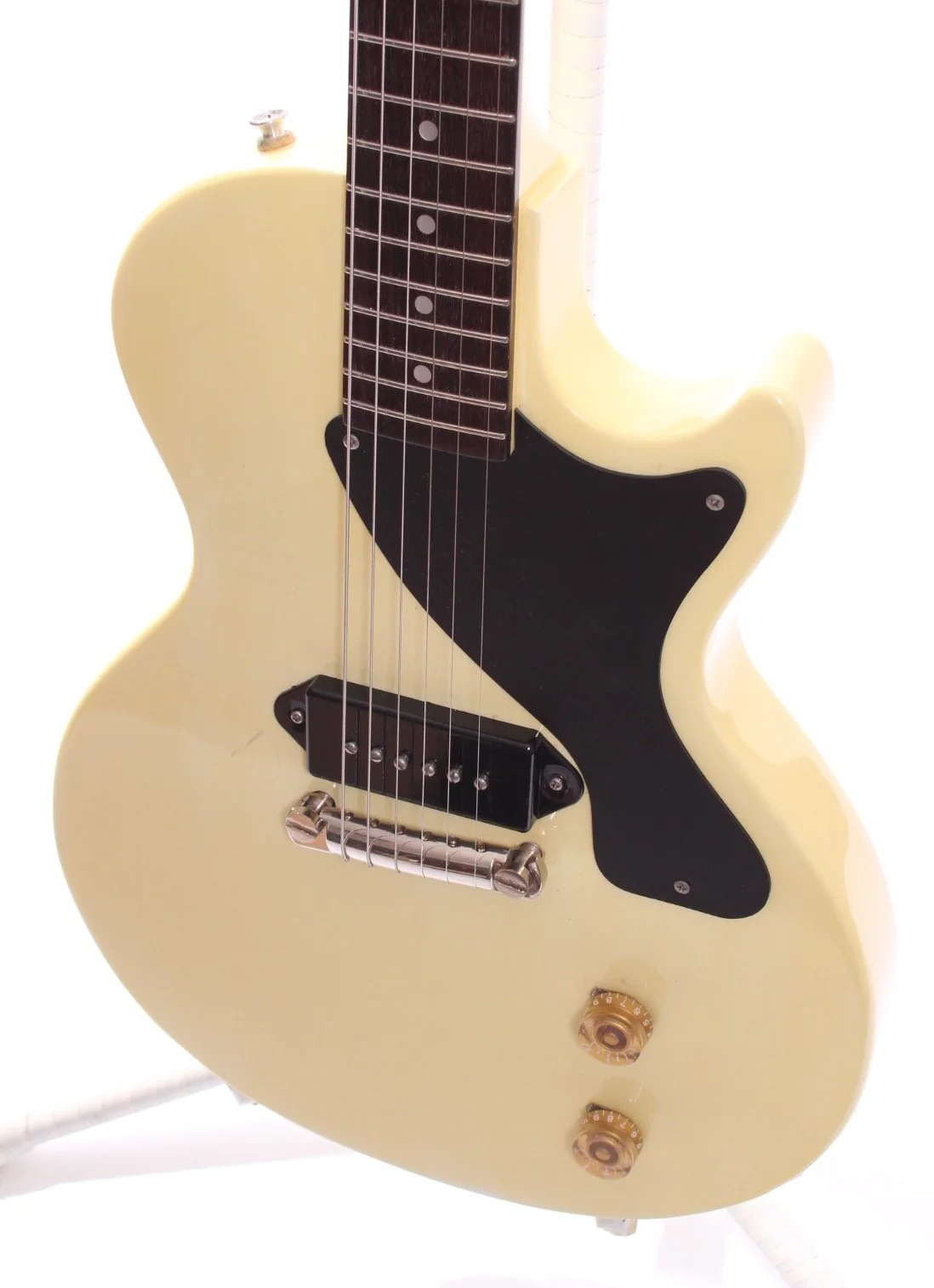 1991 Greco Super Power Les Paul Junior tv yellow - Image 3