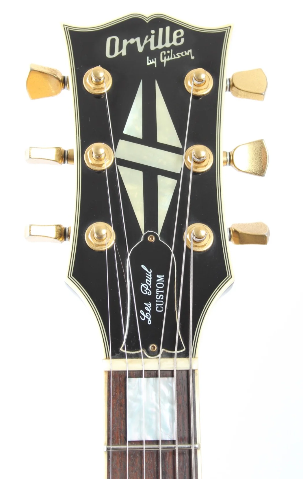 1991 Orville by Gibson Les Paul Custom LPC-LH ebony lefty - Image 5
