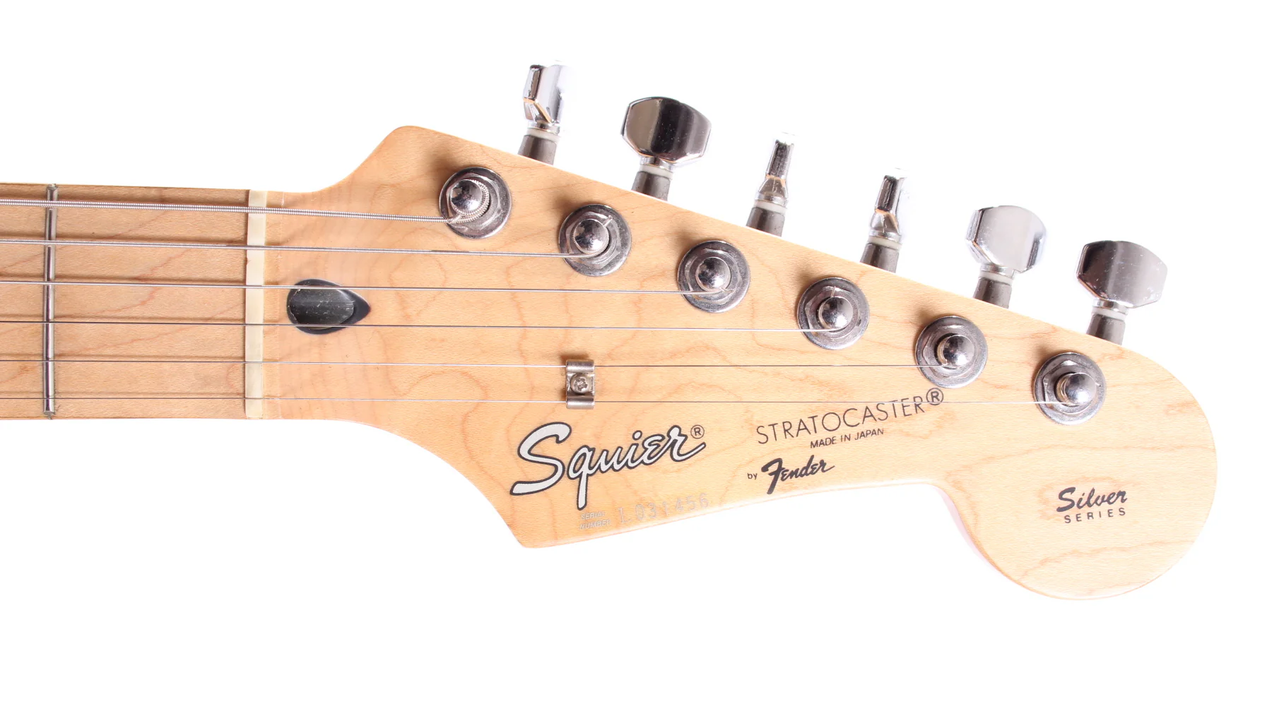 1991 Squier Stratocaster Silver Series black - Image 5